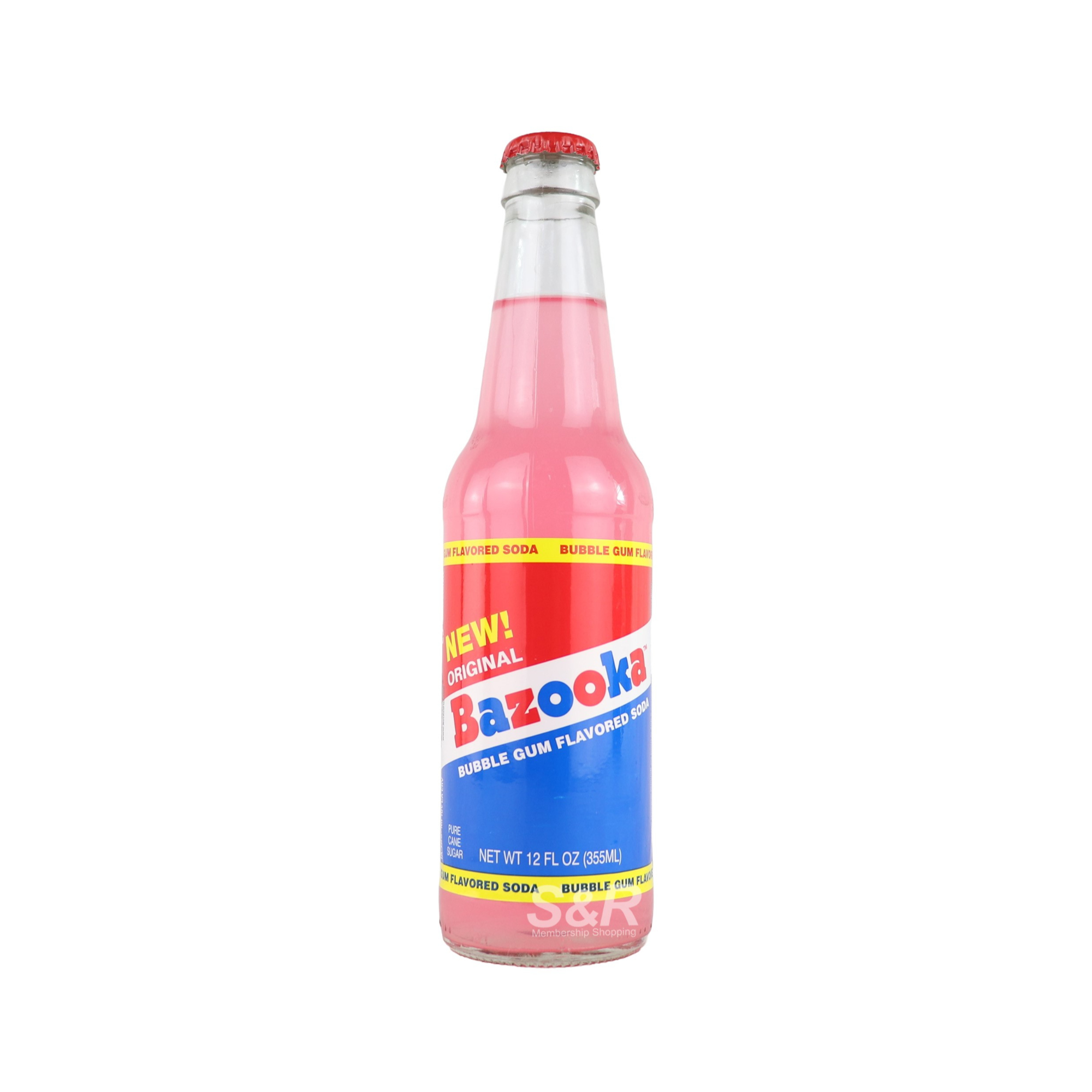 Bazooka Original Bubble Gum Flavored Soda 355mL Bazooka Original Bubble Gum Flavored Soda 355mL